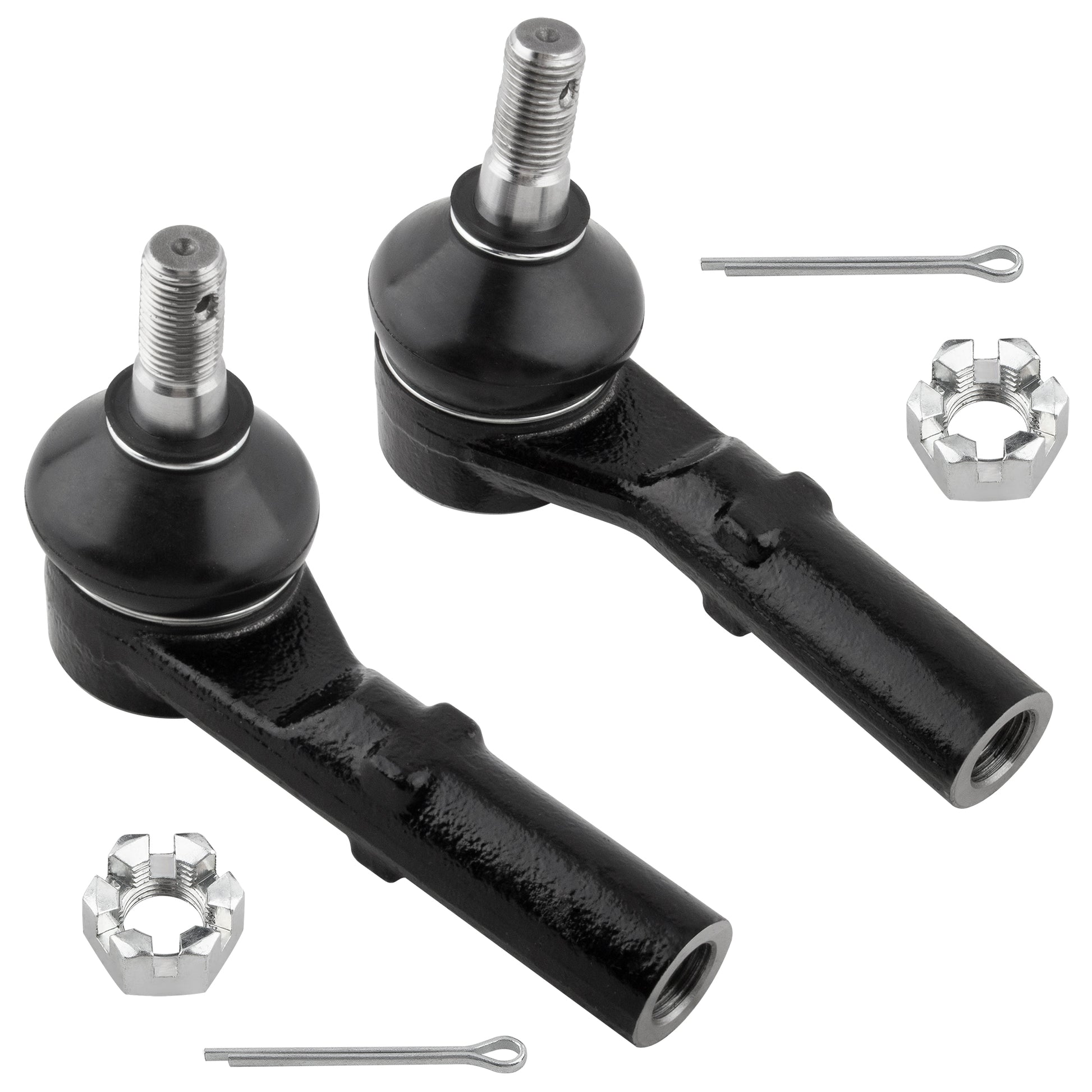 BOXI 4pcs Front Lower Ball Joints Outer Tie Rod Ends Fit for Jeep Commander 2006-2010 — product photo 3