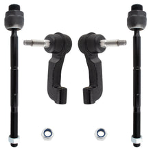 BOXI 4pcs Front Inner Outer Tie Rod Ends Fit for Jeep Liberty 2002 2003 2004 2005 Sport Utility