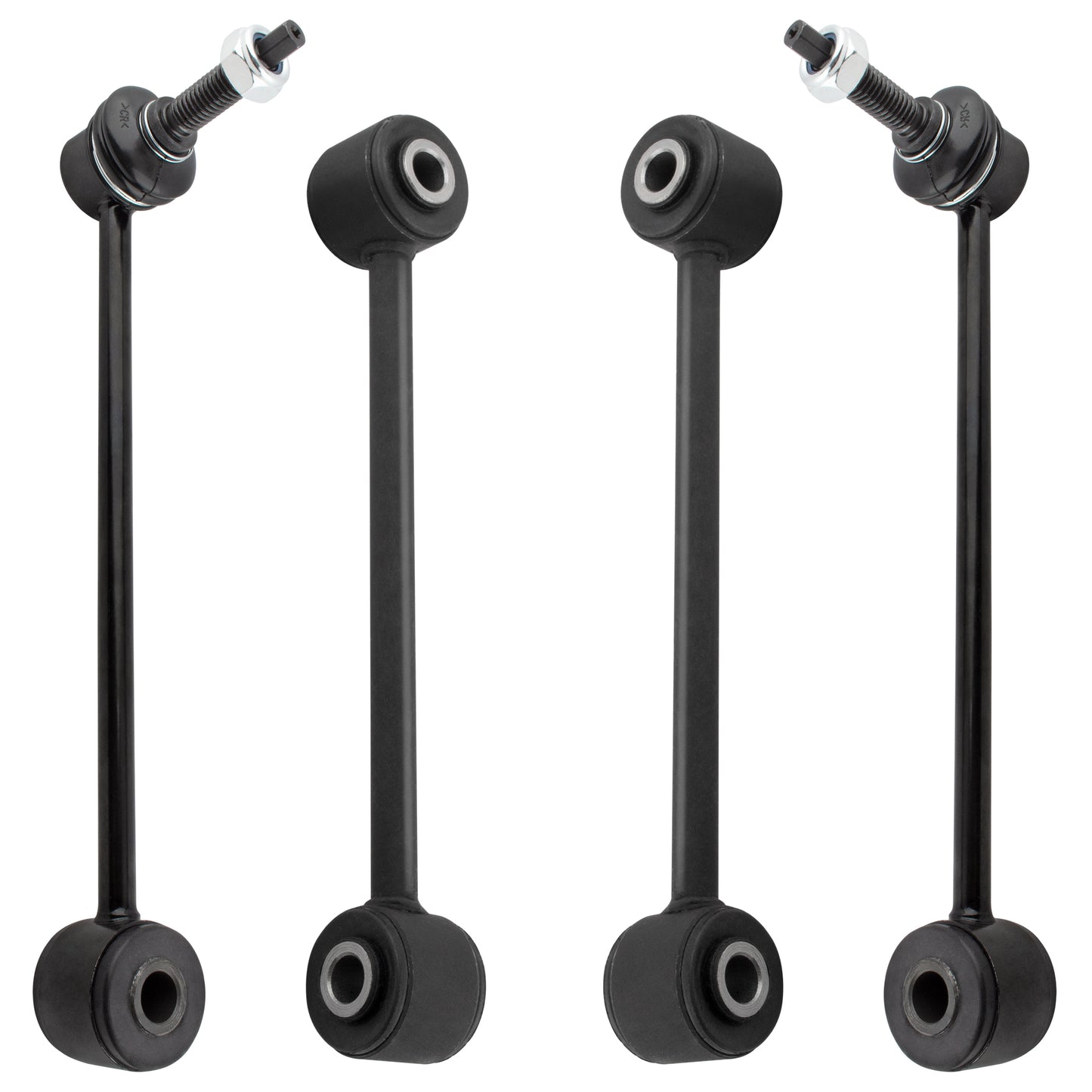 BOXI (Set of 4) Front & Rear Stabilizer Sway Bars Fit for Jeep Commander 2006 2007 2008 2009 2010