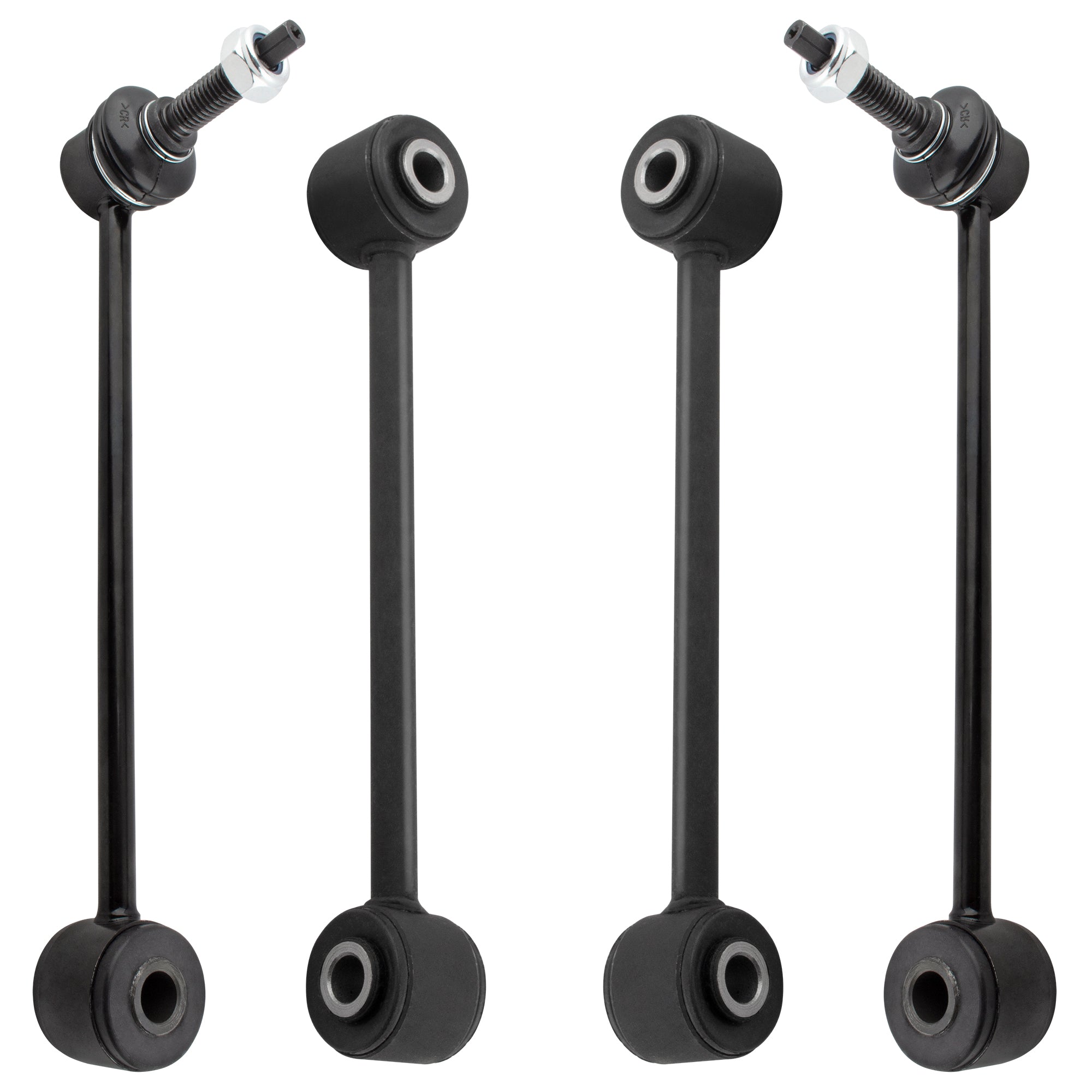 BOXI (Set of 4) Front & Rear Stabilizer Sway Bars Fit for Jeep Commander 2006 2007 2008 2009 2010