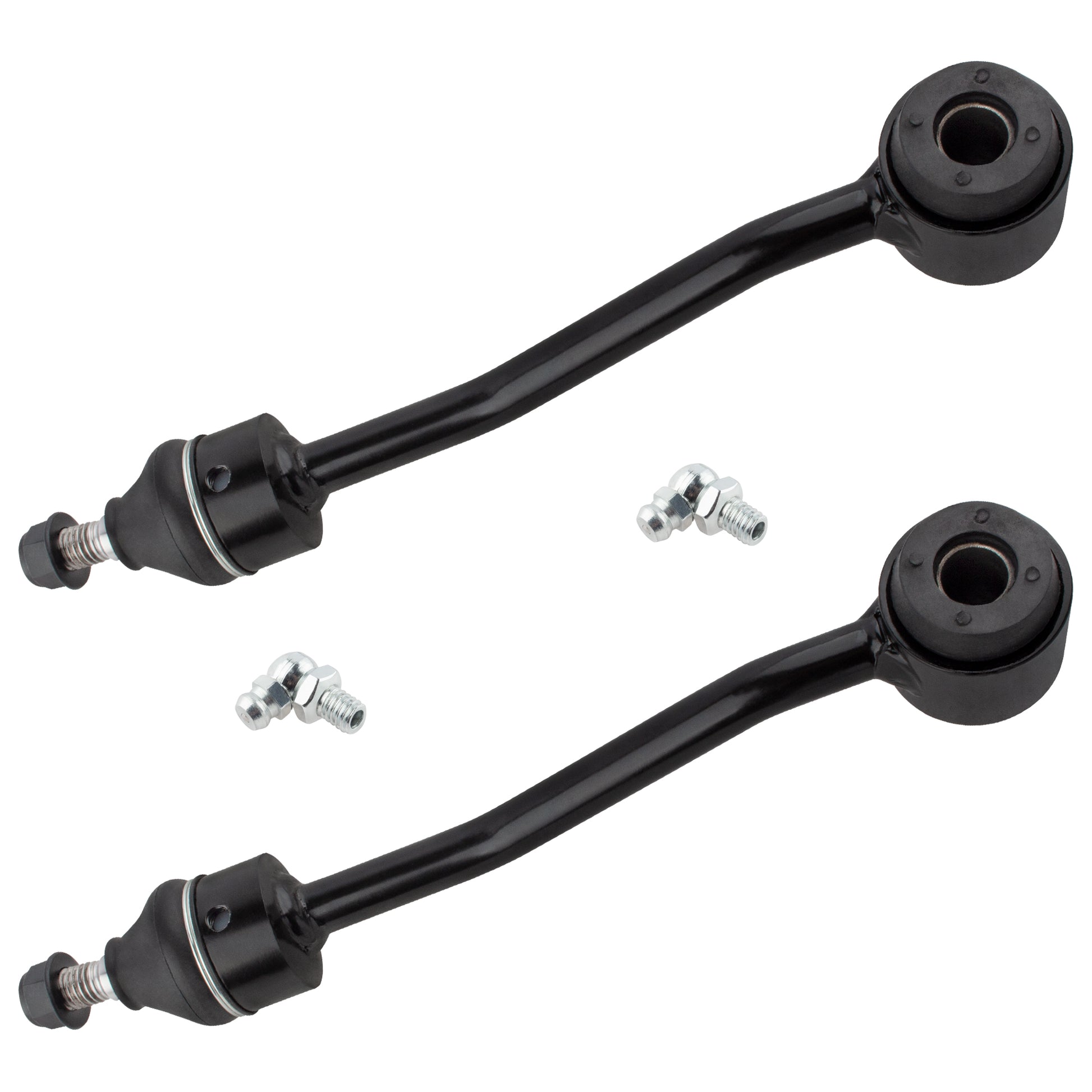 BOXI 2pcs Front Stabilizer Sway Bar End Links Fit for Jeep TJ 1997-2006