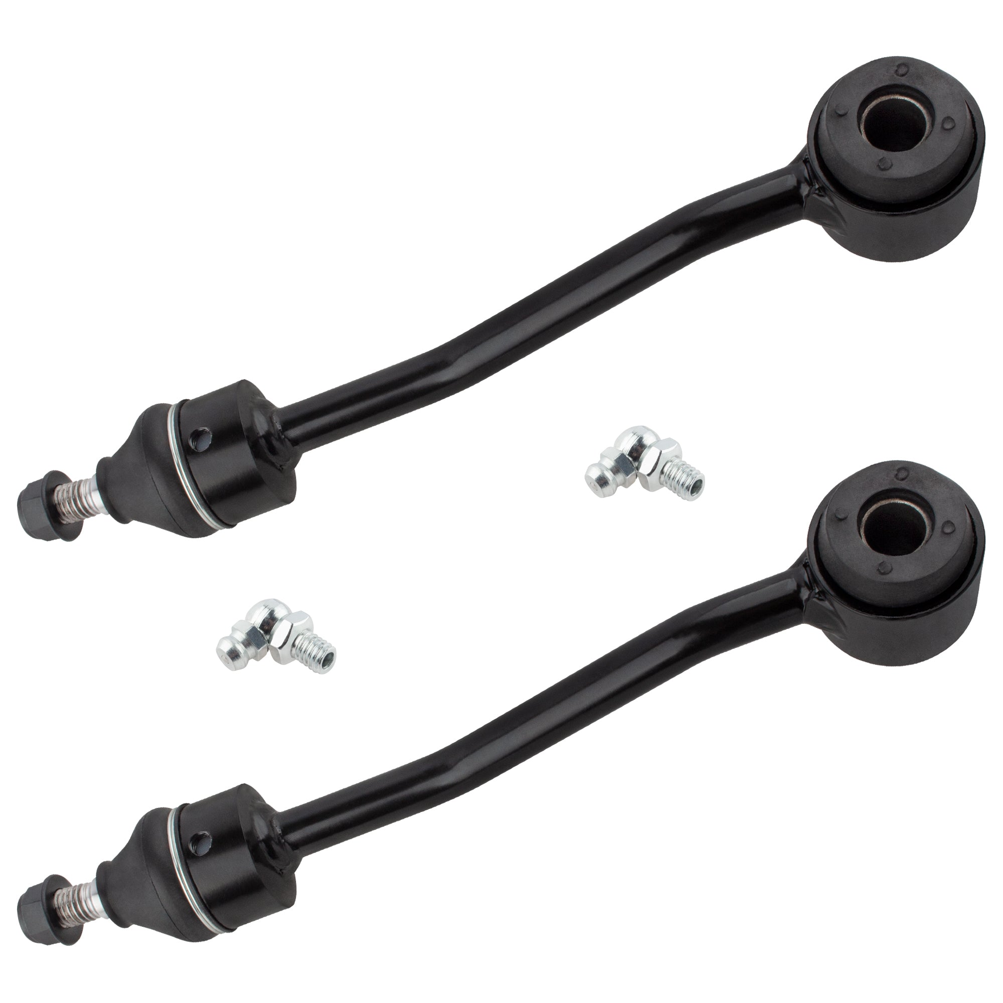 BOXI 2pcs Front Stabilizer Sway Bar End Links Fit for Jeep TJ 1997-2006