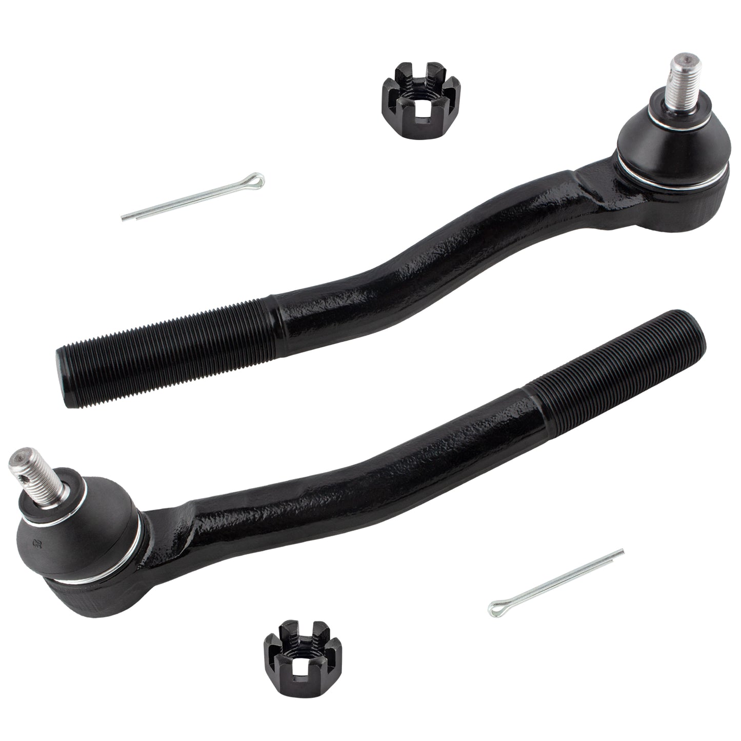 BOXI 8pc Front Inner Outer Tie rods Sway Bar Links Fit for Jeep Grand Cherokee 1999 2000 2001 2002 — product photo 3