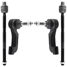 BOXI (Set of 4) Front Steering Kit Tie Rod End Inner and Outer Fits for Dodge Nitro 2007 2008 2009