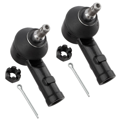 BOXI 4pcs Front Lower Ball Joints Outer Tie Rods Fit for for Hyundai Elantra Tiburon Accent — product photo 2