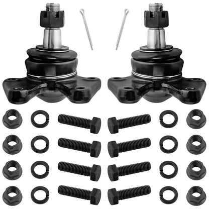 BOXI (Set of 9) Front Inner & Outer Tie Rods + Lower Ball Joints + Sway Bars + Idler Arm Fit — product photo 4