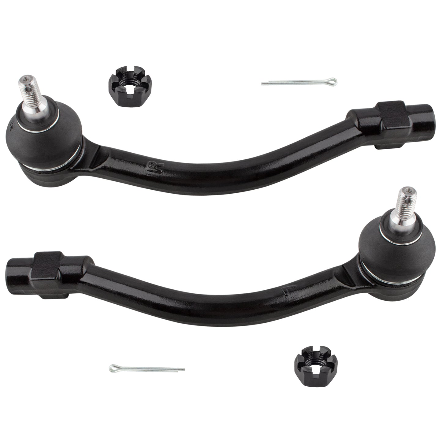 BOXI 4pcs Front Sway Bar Links + Outer Tie Rods Fit for Hyundai Elantra 2011-2016 — product photo 3