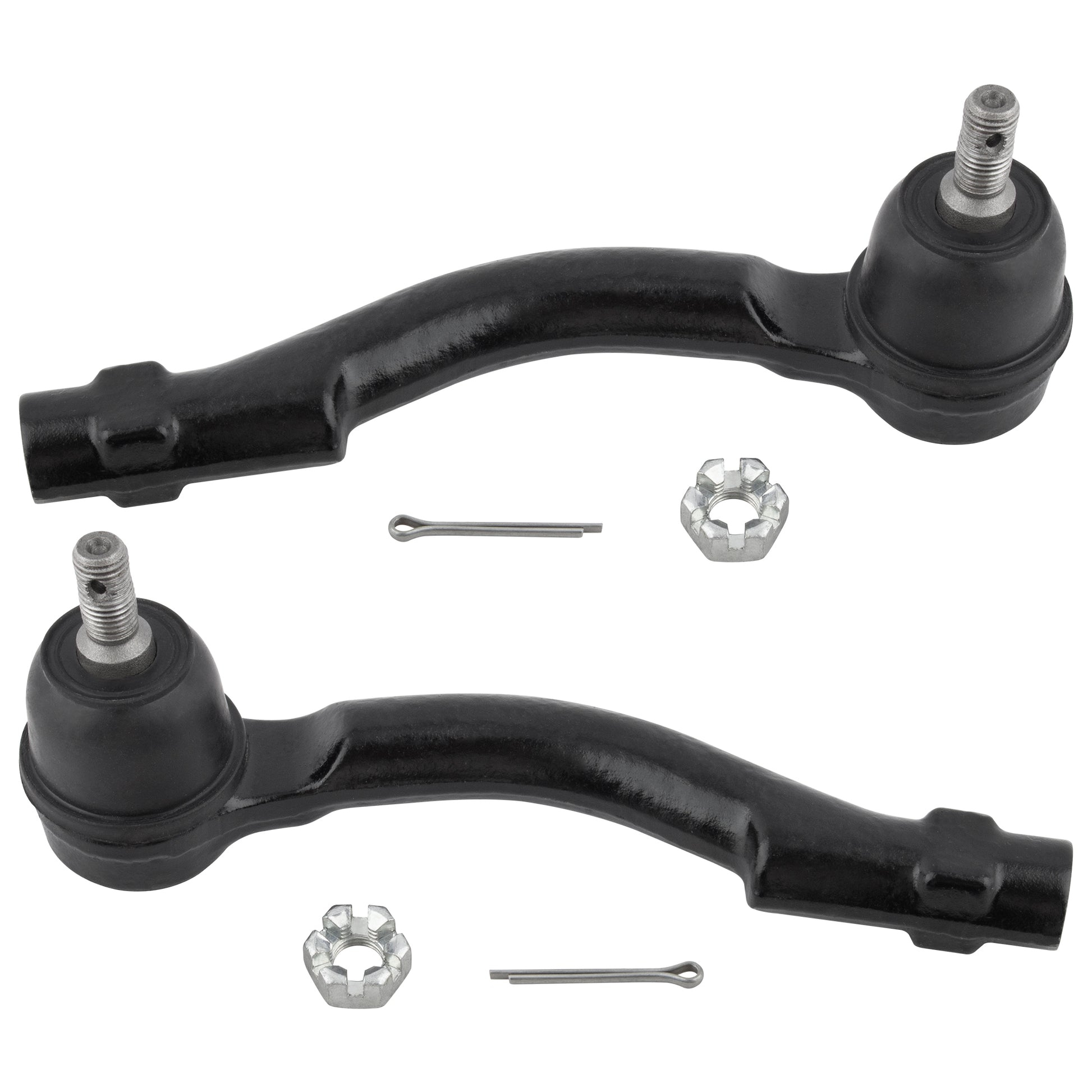 BOXI 4pcs Front Inner & Outer Tie Rod Ends Fit for Kia Sportage 2005-2010 — product photo 2