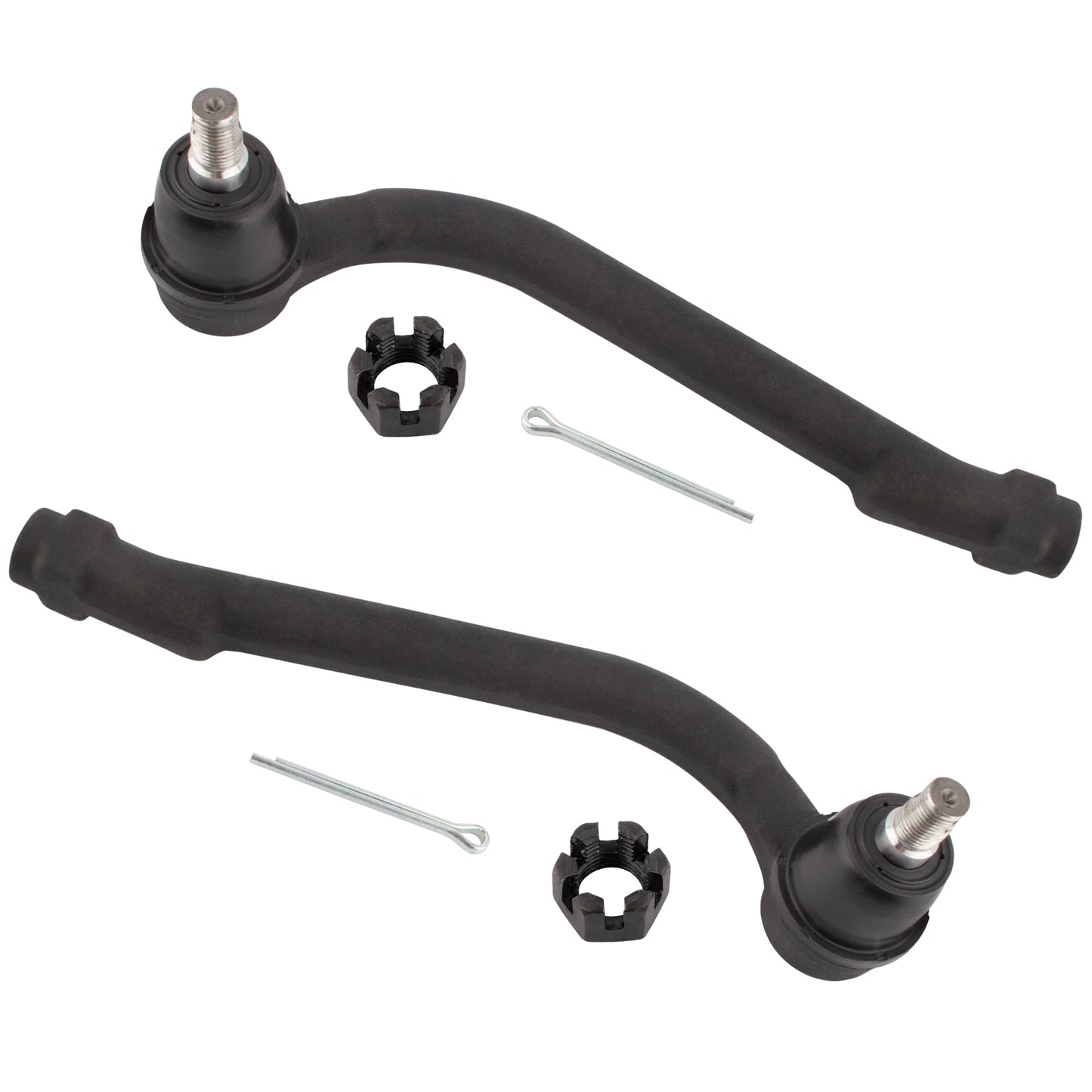 BOXI 2pcs Front Outer Tie Rod Ends Fit for Hyundai Santa Fe 2007-2012