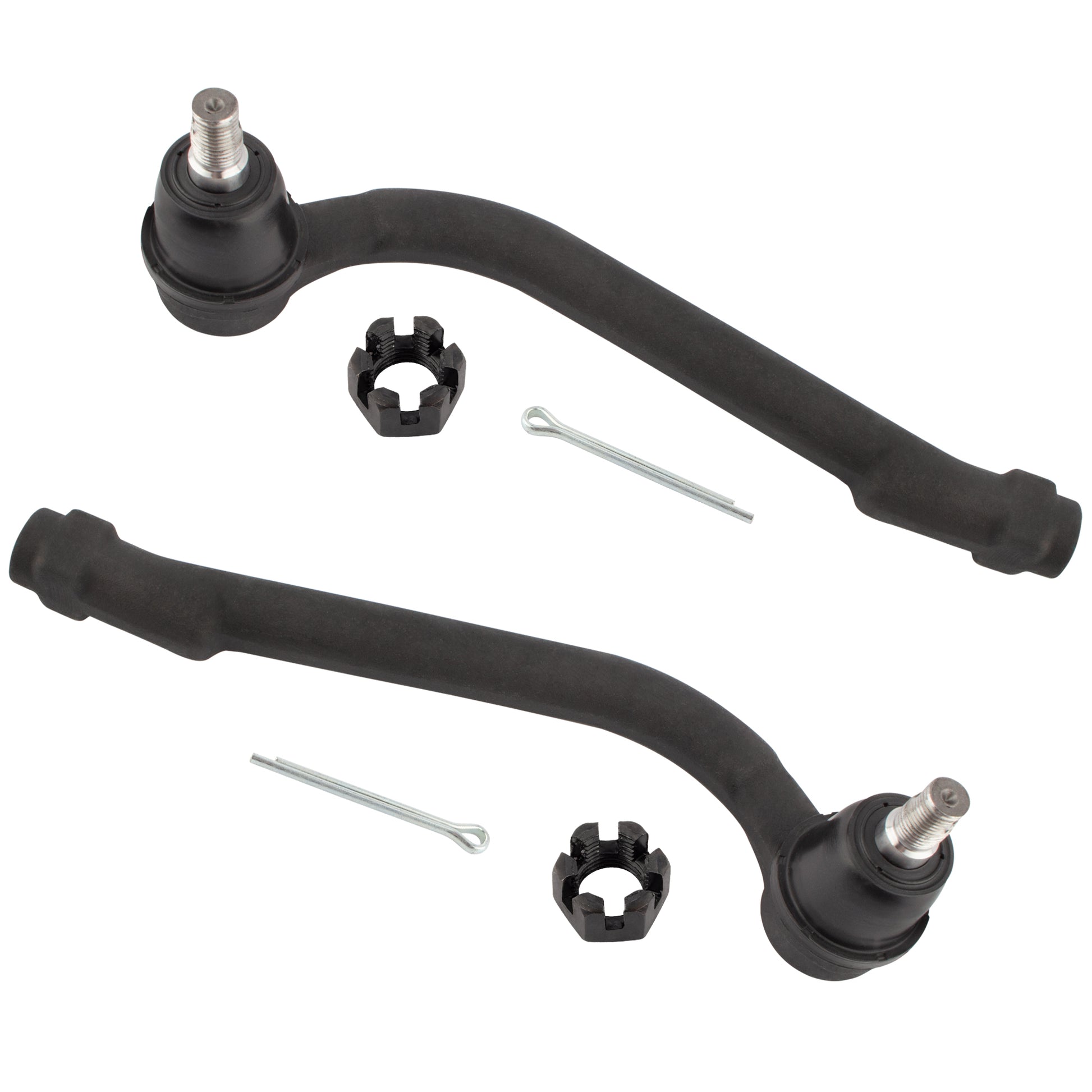 BOXI 2pcs Front Outer Tie Rod Ends Fit for Hyundai Santa Fe 2007-2012