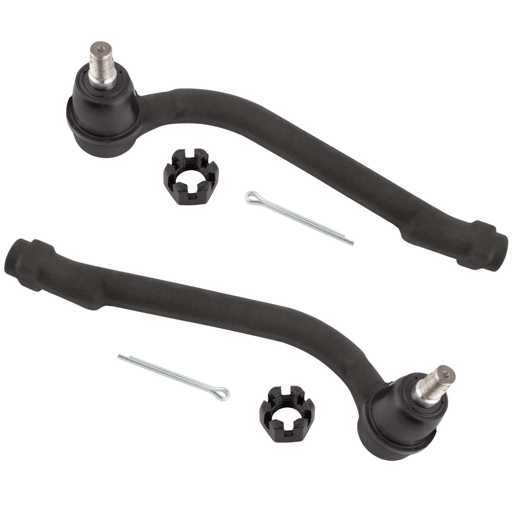 BOXI 2pcs Front Outer Tie Rod Ends Fit for Hyundai Santa Fe 2007-2012
