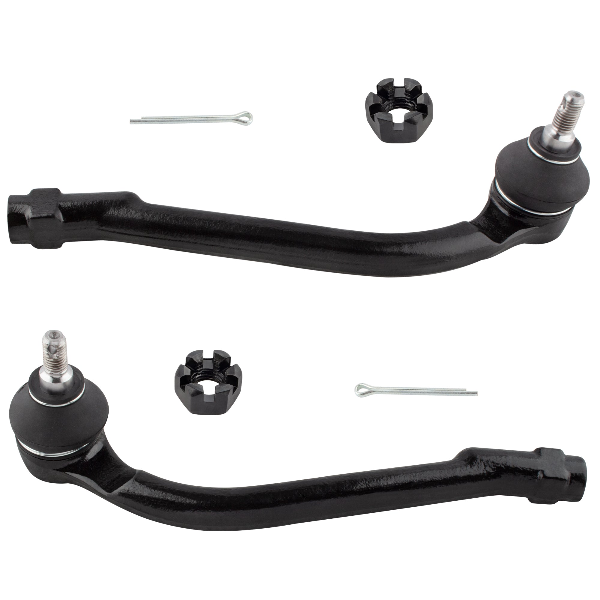 BOXI 2pcs Front Steering Outer Tie Rod Ends Fit for Hyundai Elantra 2011-2012 2.0L