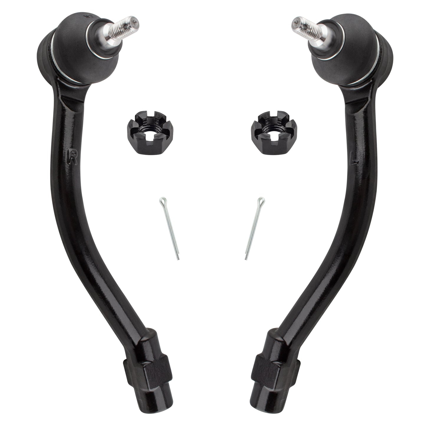 BOXI 2pcs Front Outer Tie Rod Ends Fit for Hyundai Elantra 2011-2016