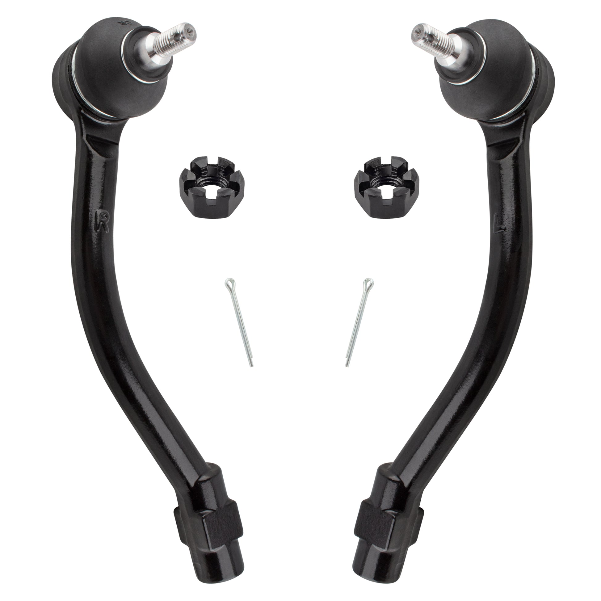 BOXI 2pcs Front Outer Tie Rod Ends Fit for Hyundai Elantra 2011-2016