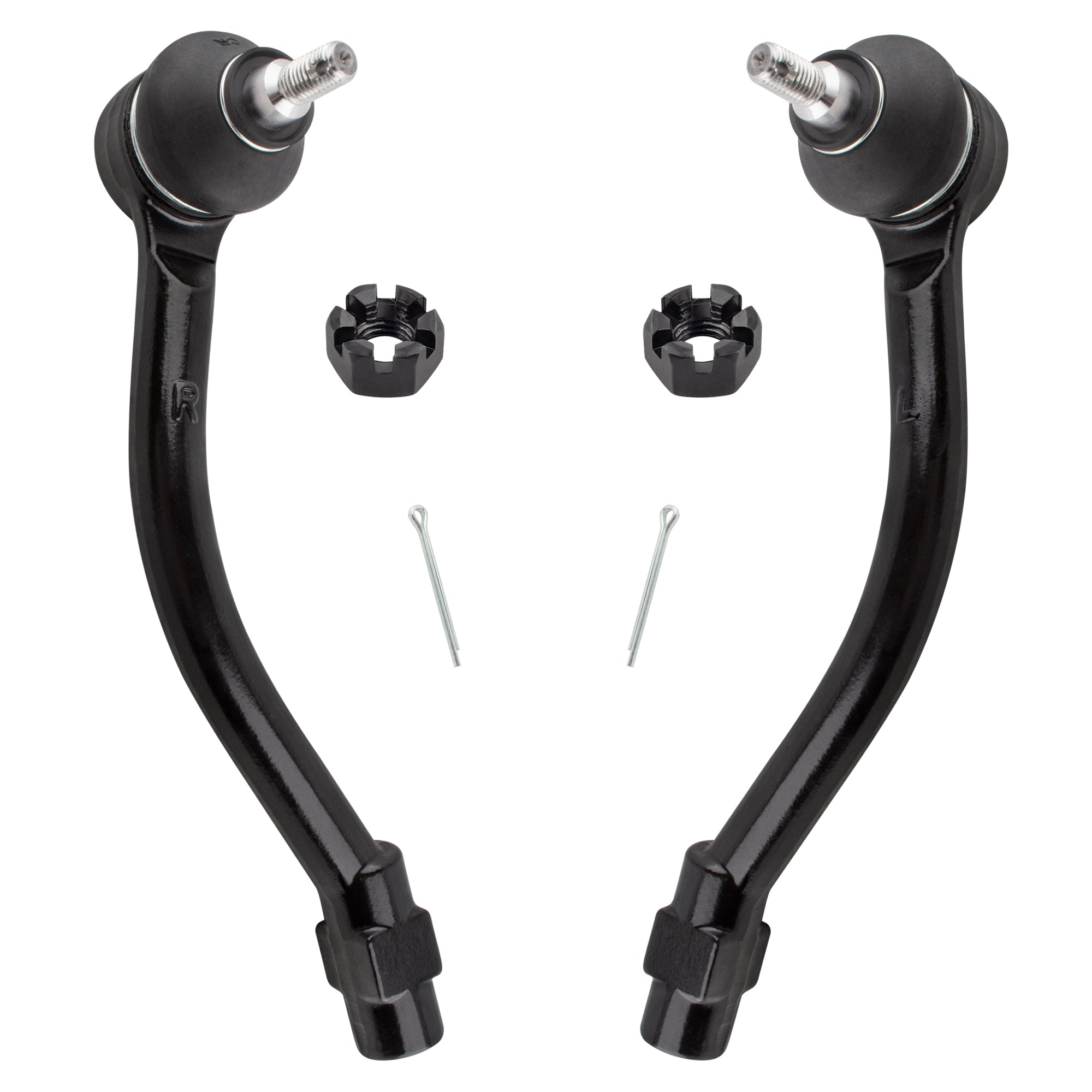 BOXI 2pcs Front Outer Tie Rod Ends Fit for Hyundai Elantra 2011-2016