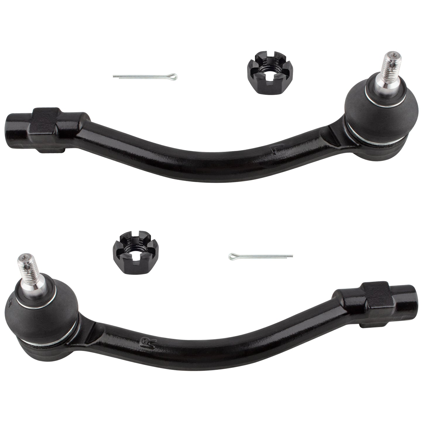 BOXI 2pcs Front Outer Tie Rod Ends Fit for Hyundai Elantra 2011-2016 — product photo 3
