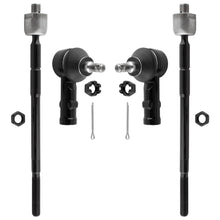 BOXI 4pcs Front Inner Outer Tie Rod Ends Fit for Hyundai Elantra 2001-2006