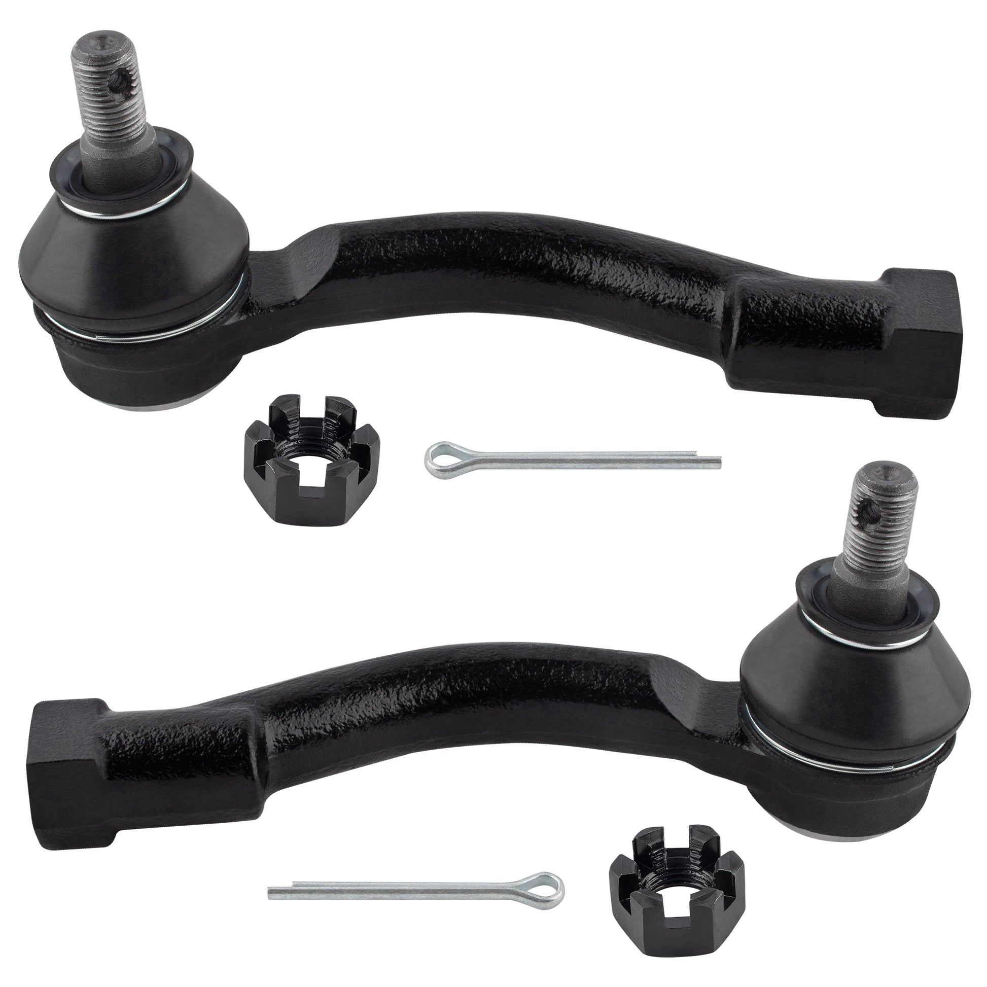 BOXI (Set of 4) 2x Front Inner Tie Rod Ends + 2x Front Outer Tie Rod Ends Kit Fit for Kia Sorento — product photo 2