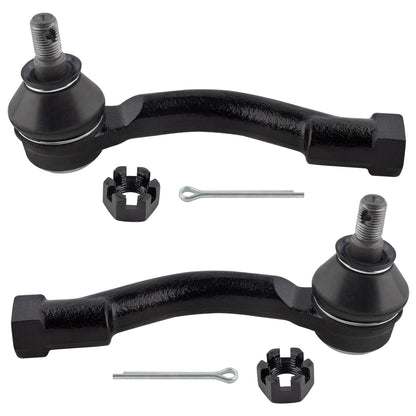 BOXI (Set of 4) 2x Front Inner Tie Rod Ends + 2x Front Outer Tie Rod Ends Kit Fit for Kia Sorento — product photo 2