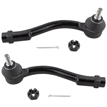 BOXI 2pcs Front Outer Tie Rod Ends Fit for Kia Rio 2006-2011