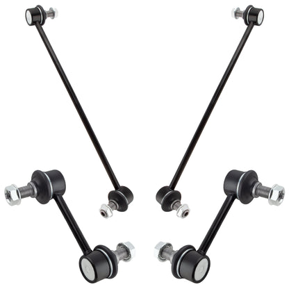 BOXI 4pcs Front and Rear Stabilizer Sway Bar Links Fit for Hyundai Santa Fe 2007-2012