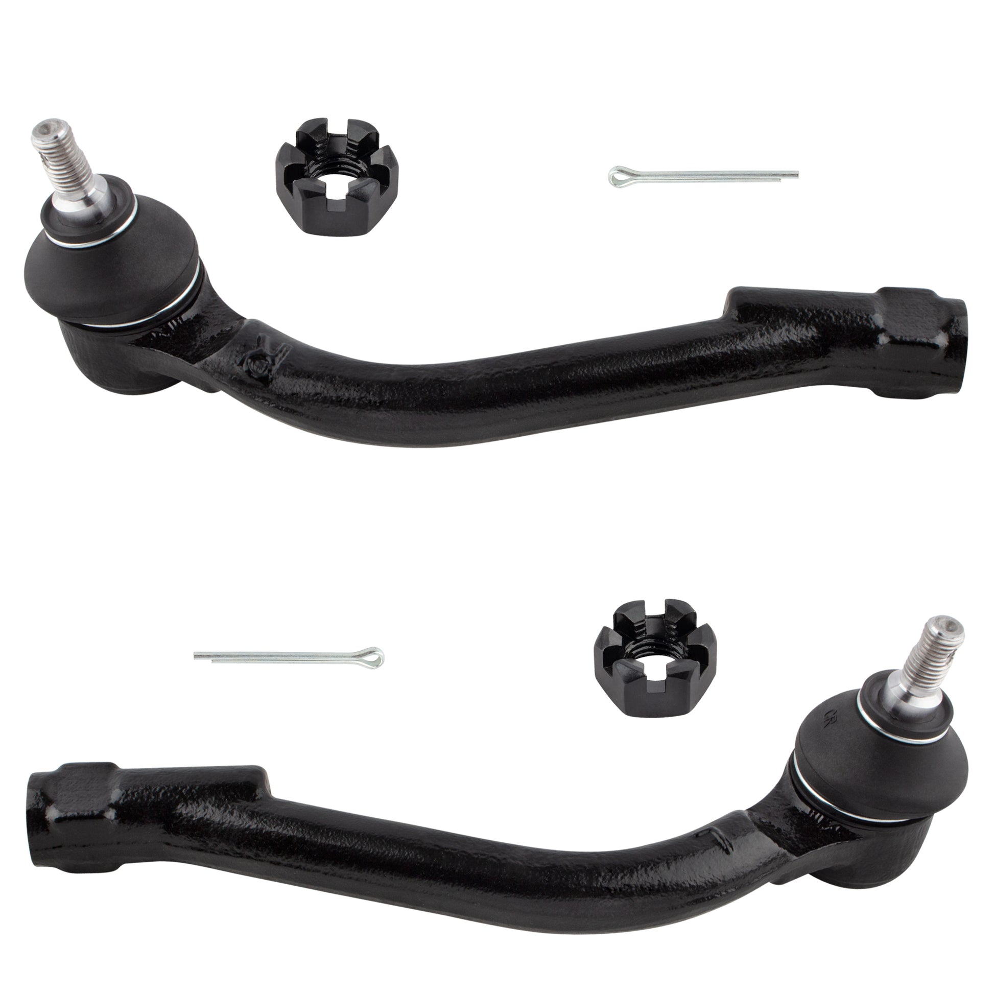 BOXI 2pcs Front Outer Tie Rod Ends Fit for Kia Optima 2006