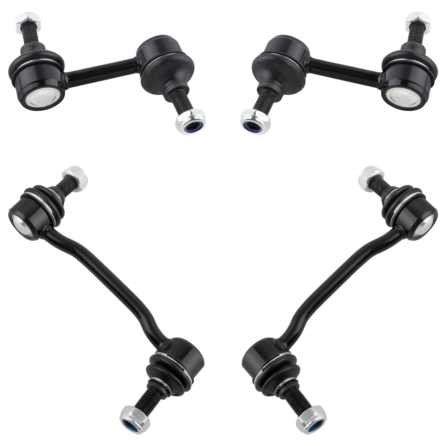 BOXI 4pcs Front & Rear Sway Bar End Links Fit for Hyundai Sonata Azera 2006 2007 2008 2009 2010
