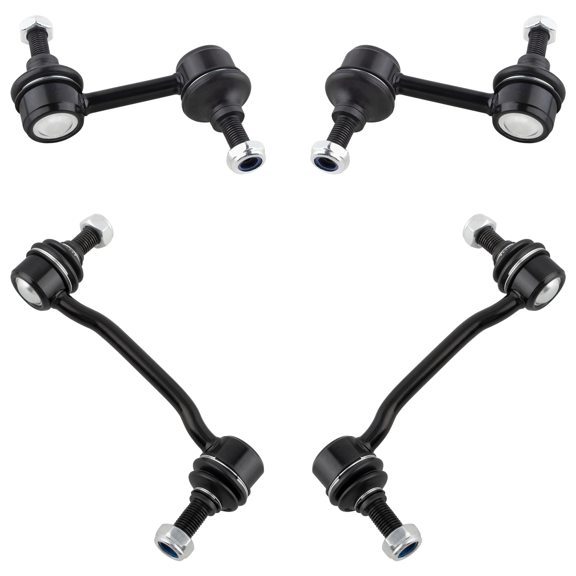 BOXI 4pcs Front & Rear Sway Bar End Links Fit for Hyundai Sonata Azera 2006 2007 2008 2009 2010