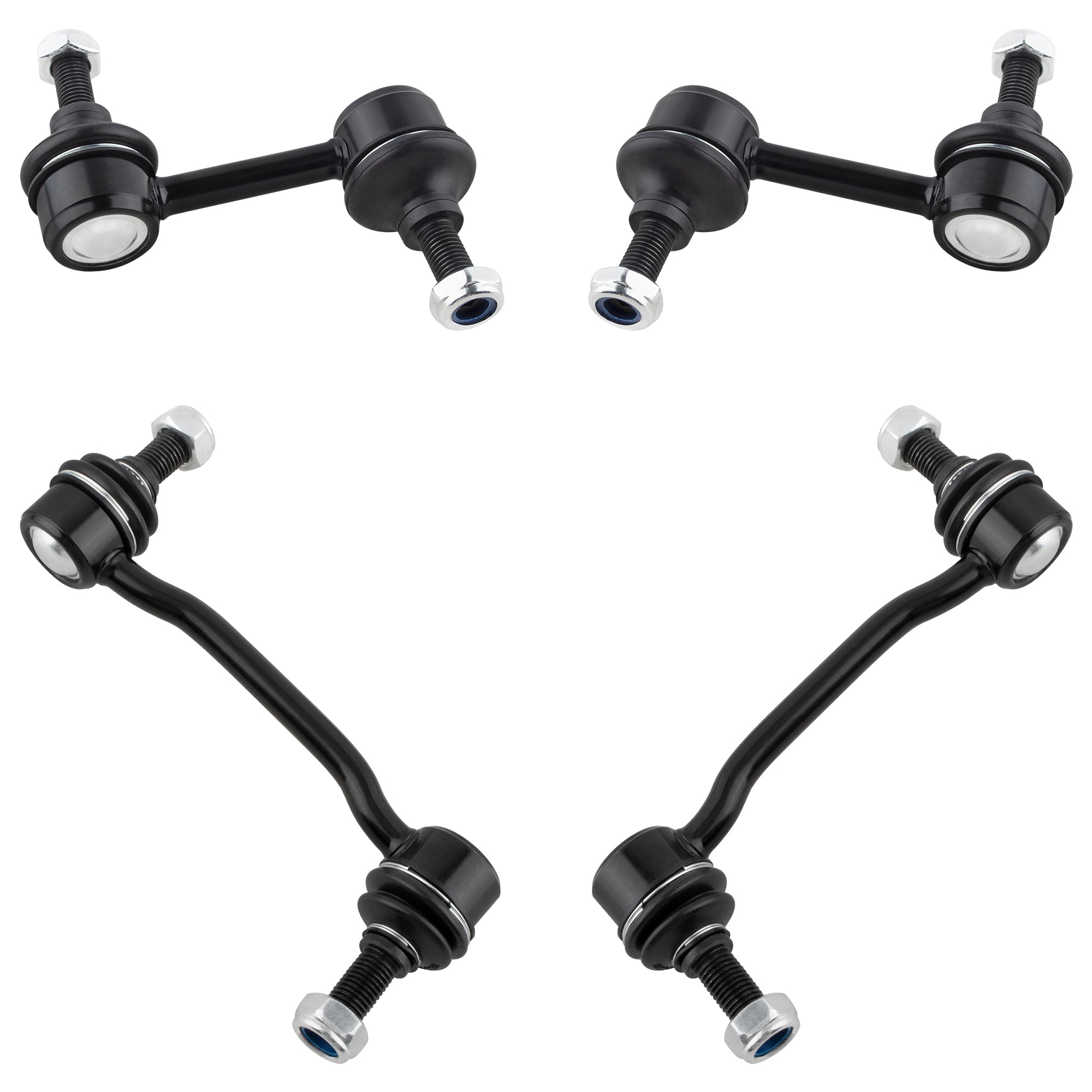BOXI 4pcs Front & Rear Sway Bar End Links Fit for Hyundai Sonata Azera 2006 2007 2008 2009 2010