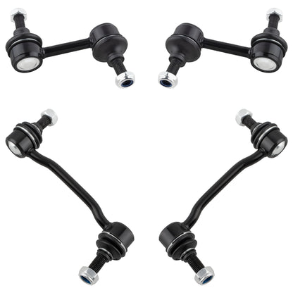BOXI 4pcs Front & Rear Sway Bar End Links Fit for Hyundai Sonata Azera 2006 2007 2008 2009 2010