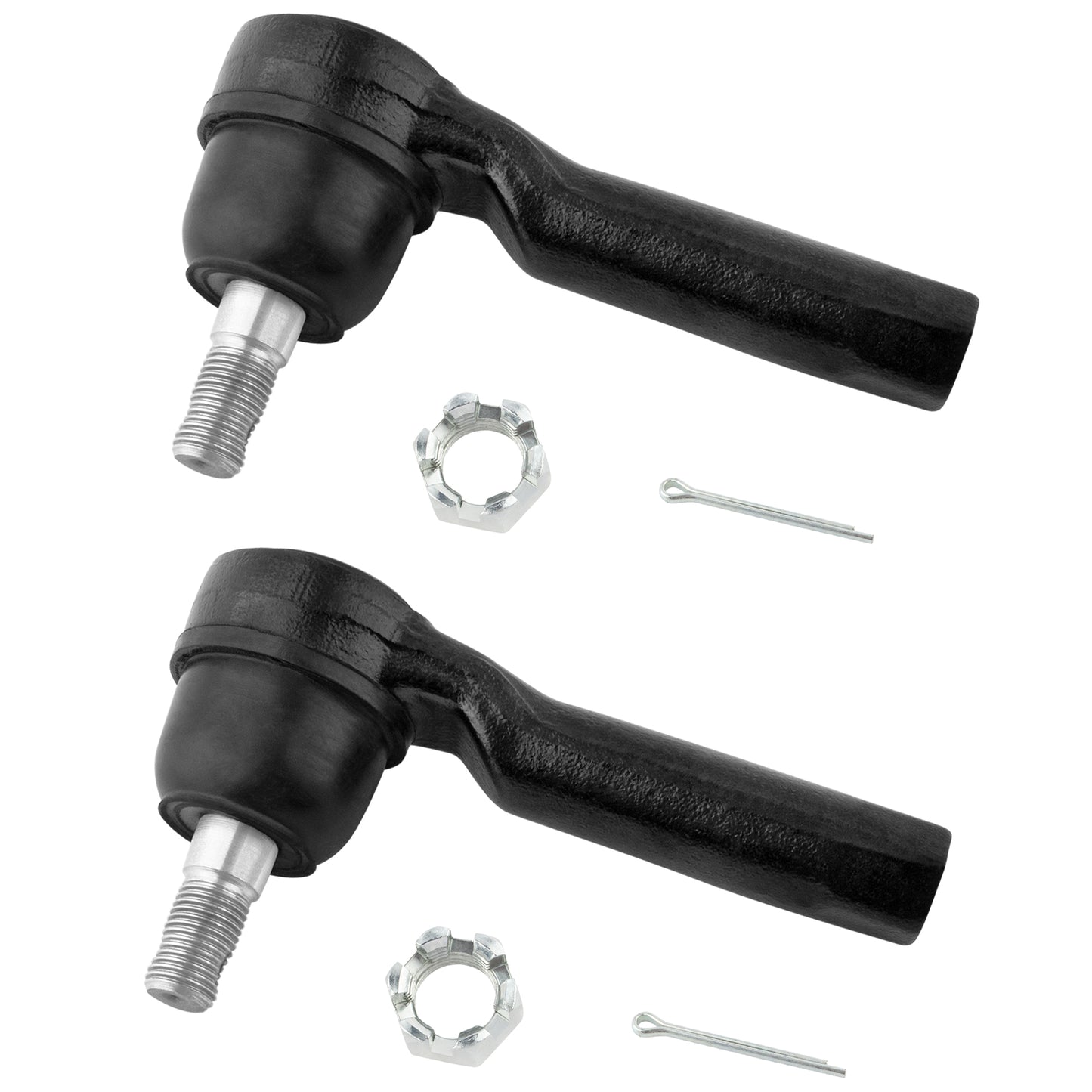 BOXI (Set of 6) Front Lower Ball Joints + Outer Tie Rod End Links + Stabilizer Sway Bar Links — product photo 2