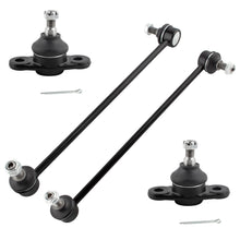 BOXI 4pcs Front Lower Ball Joints Sway Bars Fit for Hyundai Accent 2006-2011