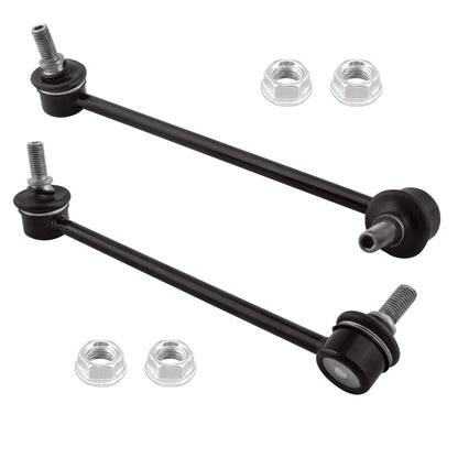 BOXI - Pair Front Sway Bars for Kia Rio 2003 2004 2005 2 Stabilizer Sway Bar End Links Replacement