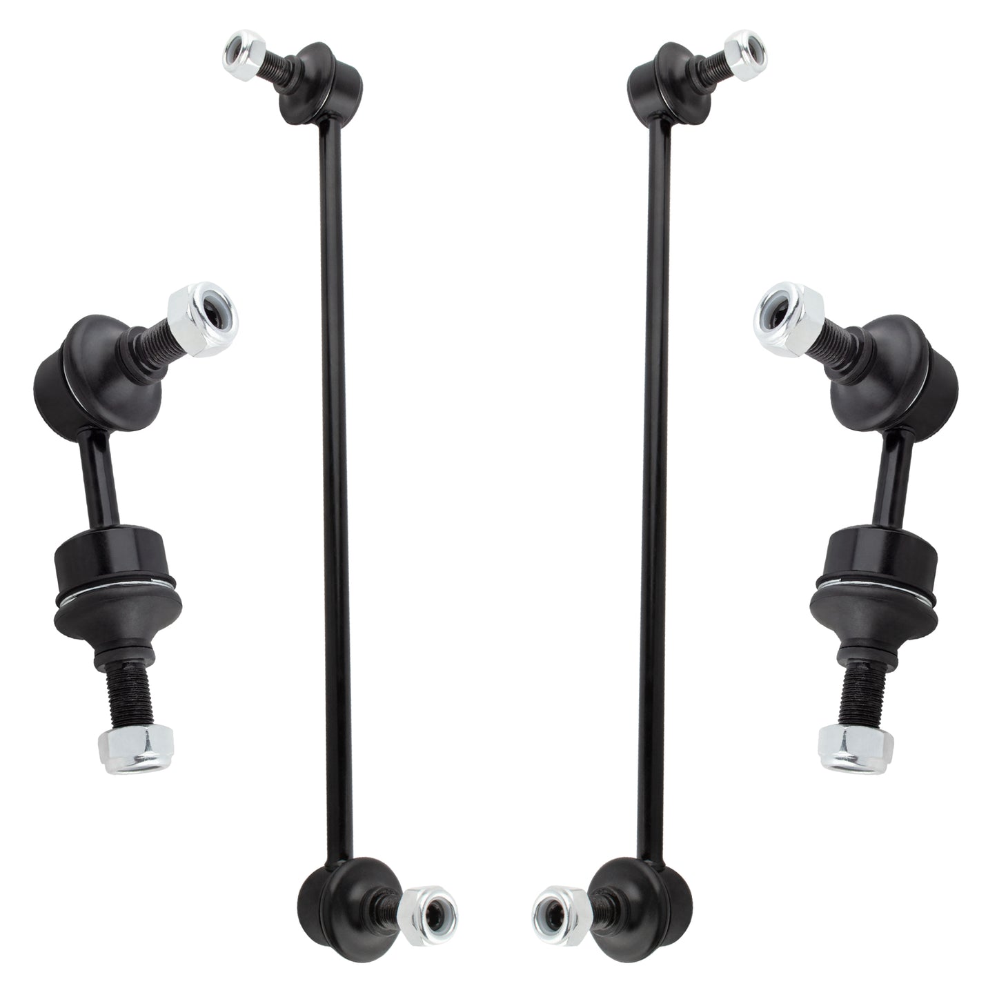 BOXI 4pcs Front and Rear Sway Bar End Links Fit for Hyundai Sonata 2011-2012