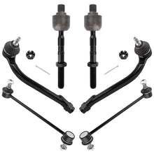 BOXI 6pc Front Suspension Kit Sway Bars Tie Rod Ends Fit for Hyundai Elantra 2007-2012 2.0L