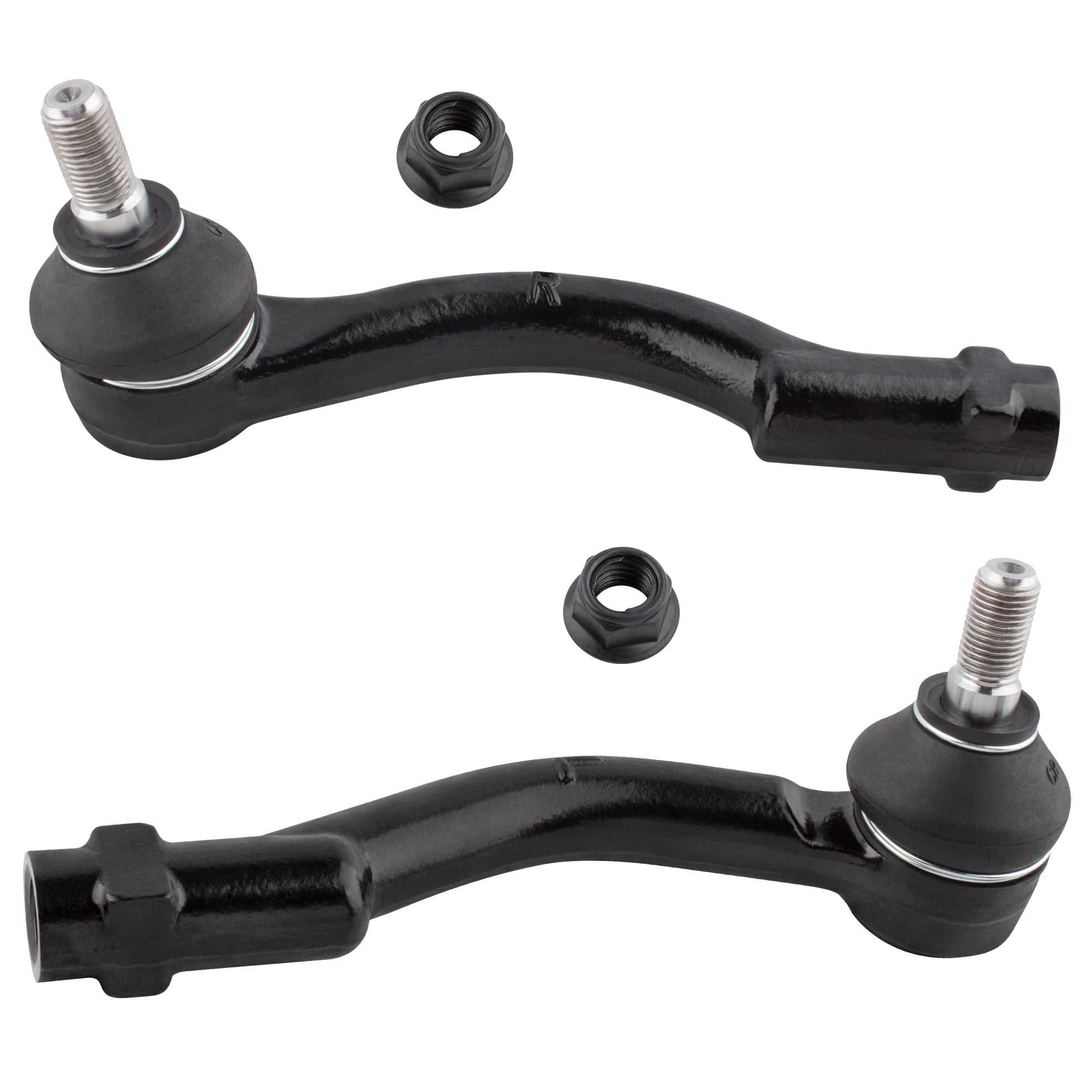 BOXI 2pc Front Outer Tie Rod End Links Fit for Hyundai Sonata 1999-2005