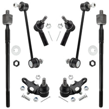 BOXI 8pc Front Inner Outer Tierod + Lower Ball Joints + Rear Sway Bars Fit for Lexus RX300 1999
