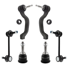 BOXI (Set of 6) Front Lower Ball Joints Outer Tie Rod Sway Bar Fit for Ford Thunderbird 2002 2003