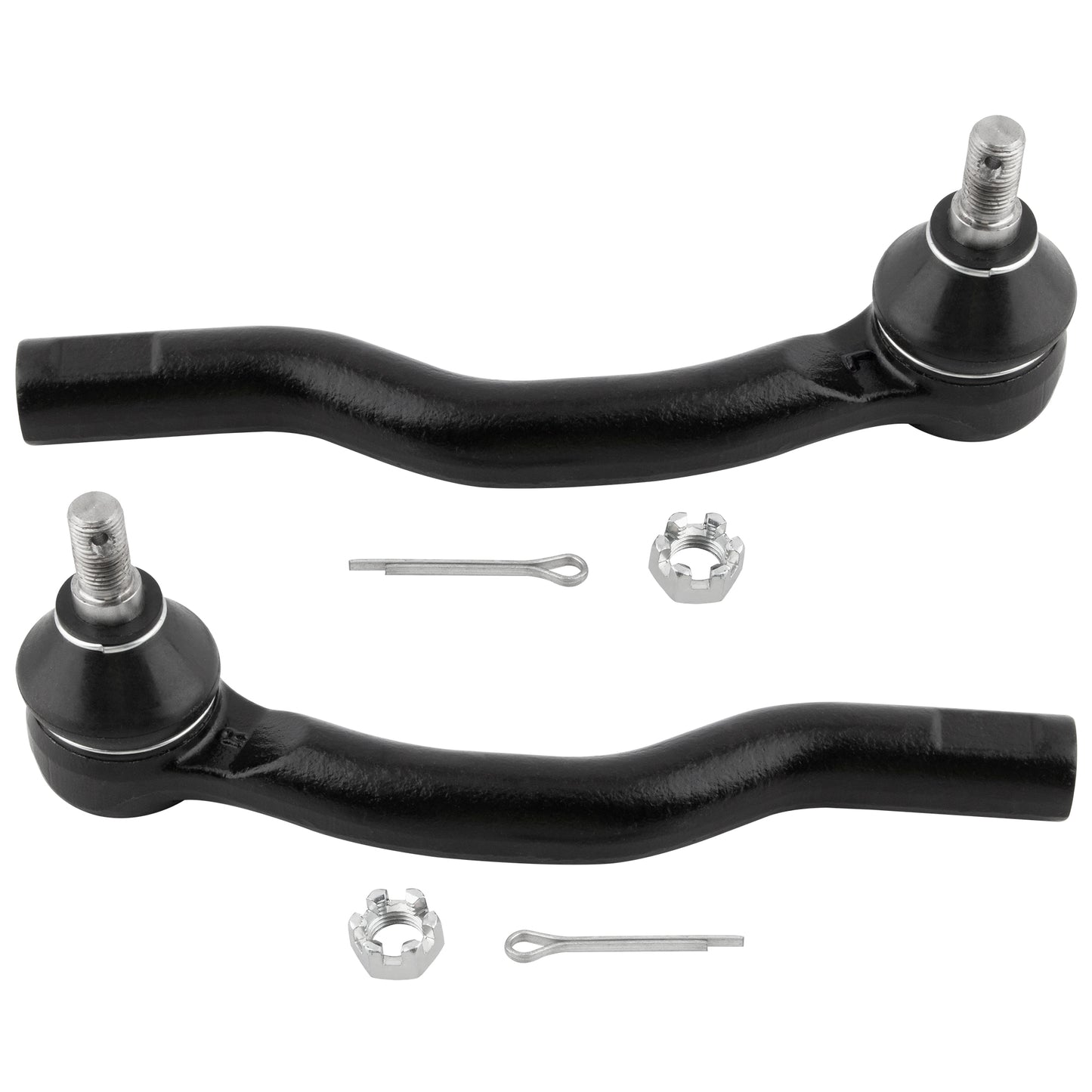 BOXI (Set of 4) Front Inner and Outer Tie Rod Ends fit for Ford Edge 2007 2008 2009 2010 2011 2012 — product photo 3