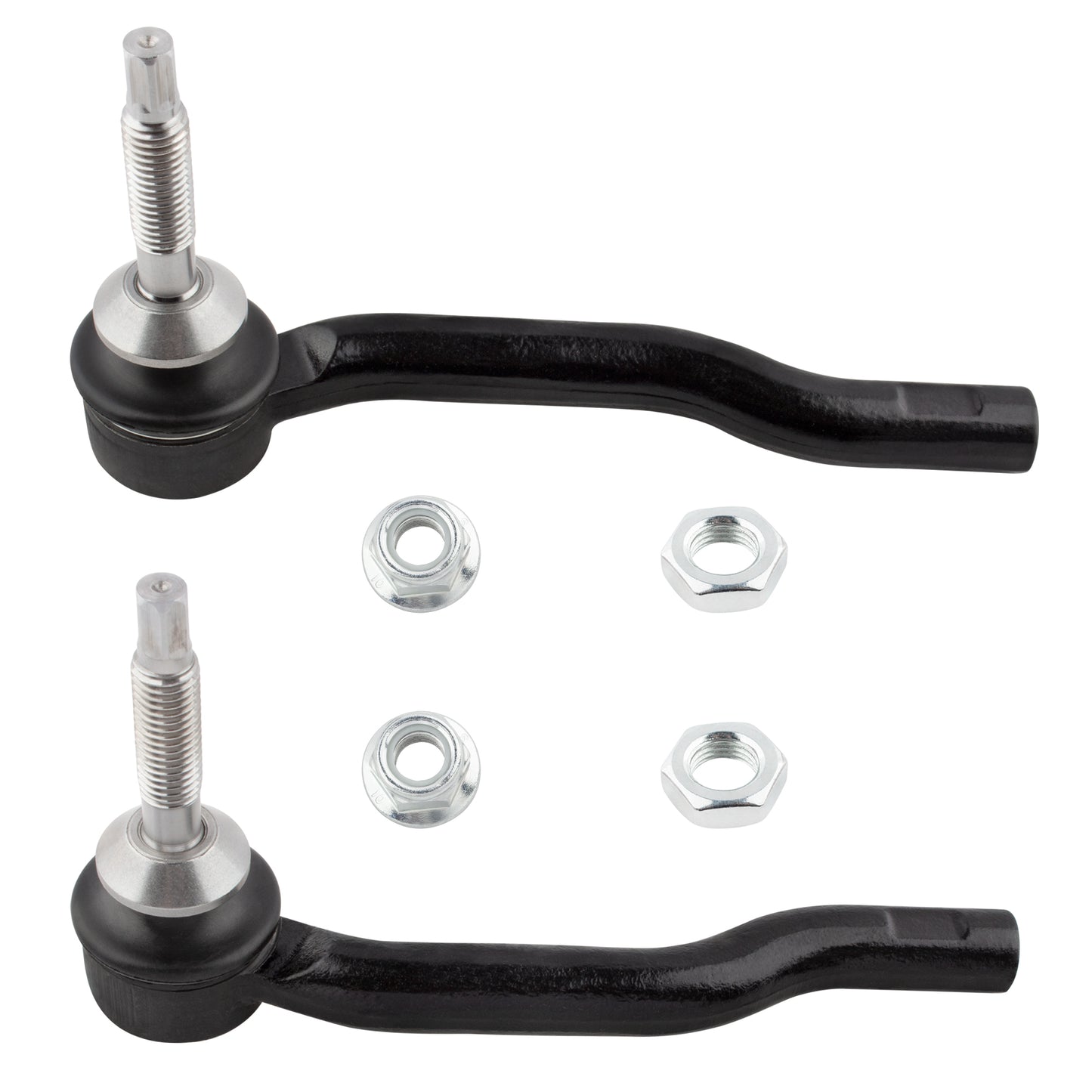 BOXI 2pcs Front Outer Tie Rod Ends Fit for Ford Fusion 2013-2018