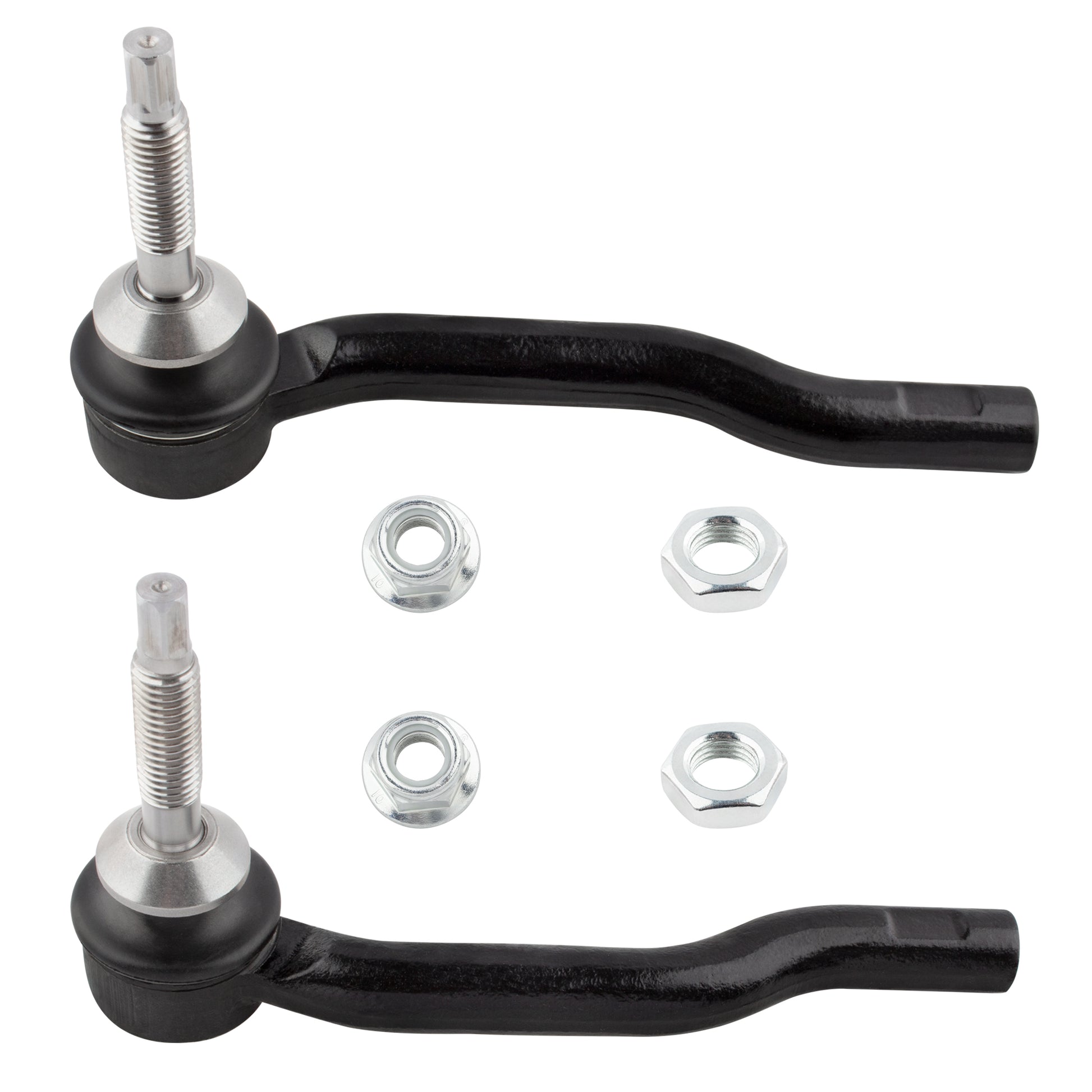 BOXI 2pcs Front Outer Tie Rod Ends Fit for Ford Fusion 2013-2018