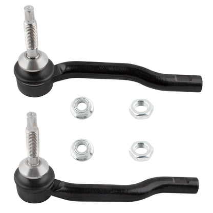 BOXI 2pcs Front Outer Tie Rod Ends Fit for Ford Fusion 2013-2018