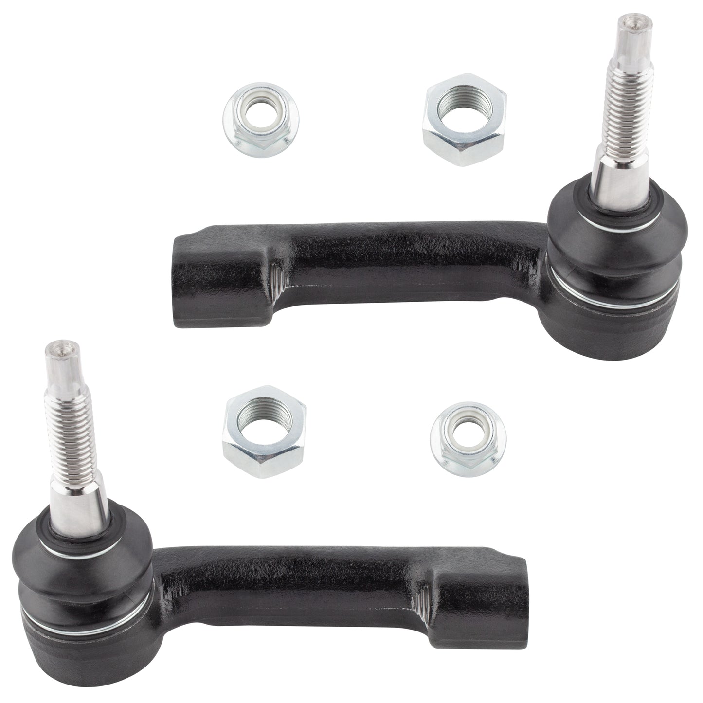 BOXI (Set of 2 Front Outer Tie Rod Ends Fit for Ford F-150 2009-2020 (Excluding Raptor Models)