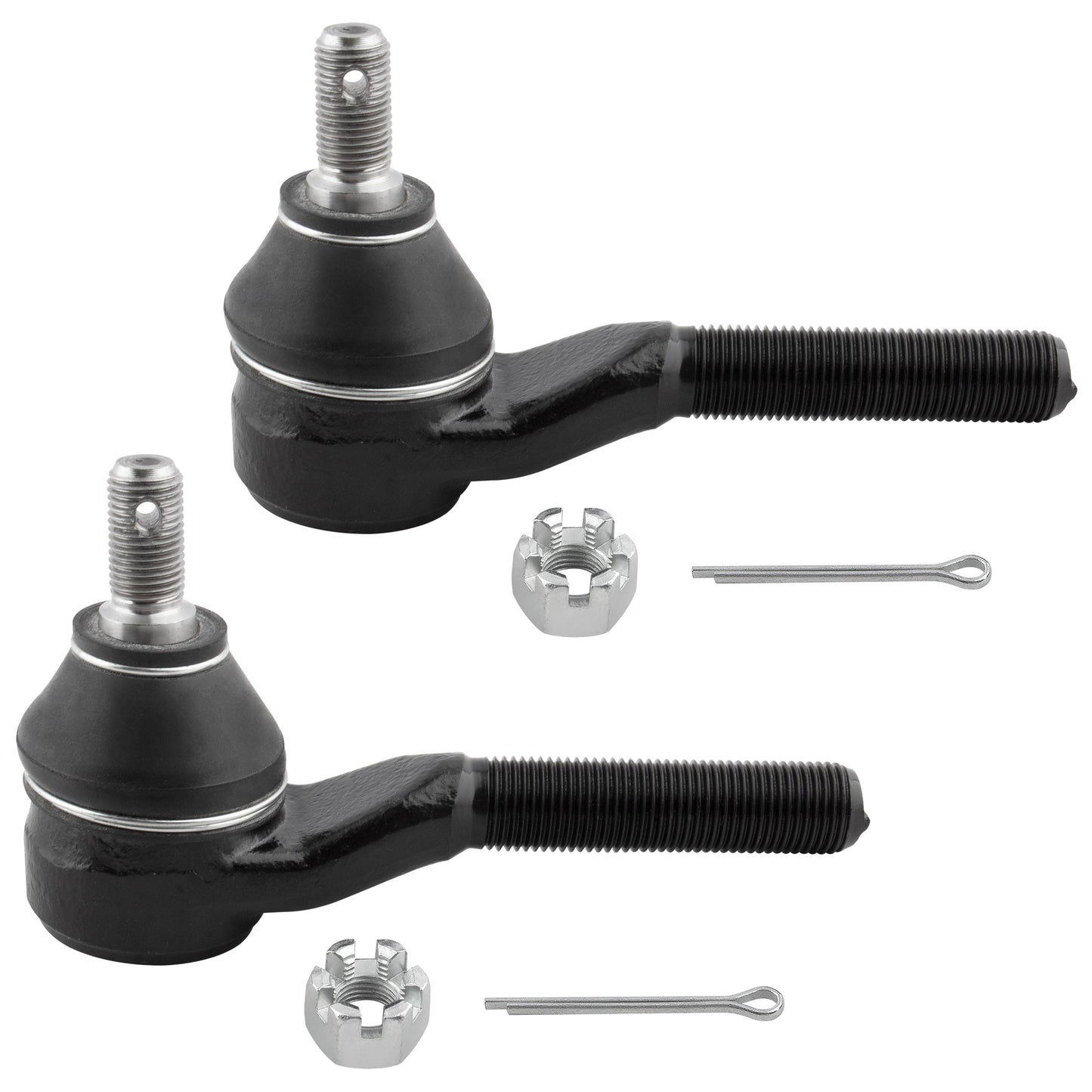 BOXI 2pcs Front Outer Tie Rod Ends Fit for Ford Country Squire 1987-1991