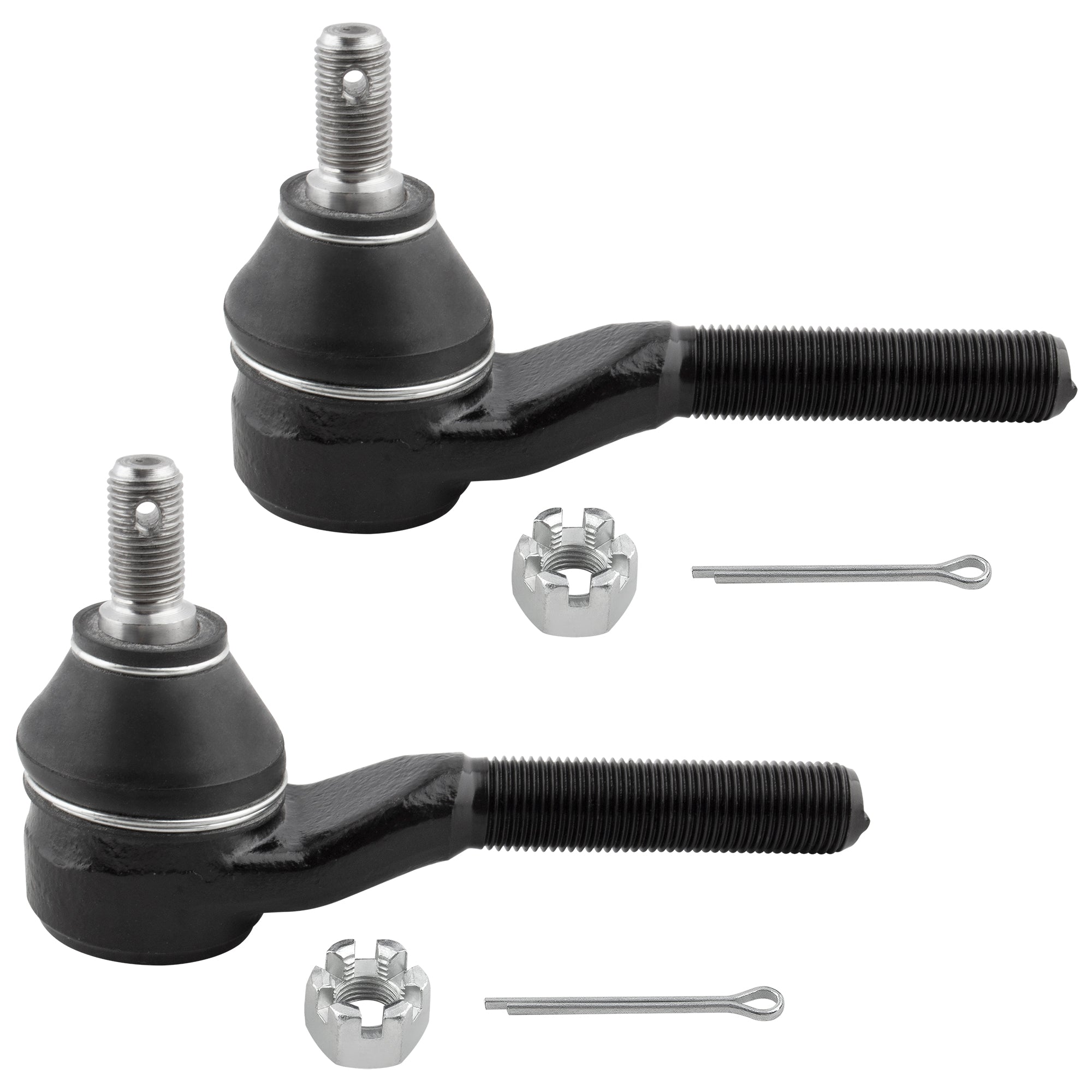 BOXI 2pcs Front Outer Tie Rod Ends Fit for Ford Country Squire 1987-1991