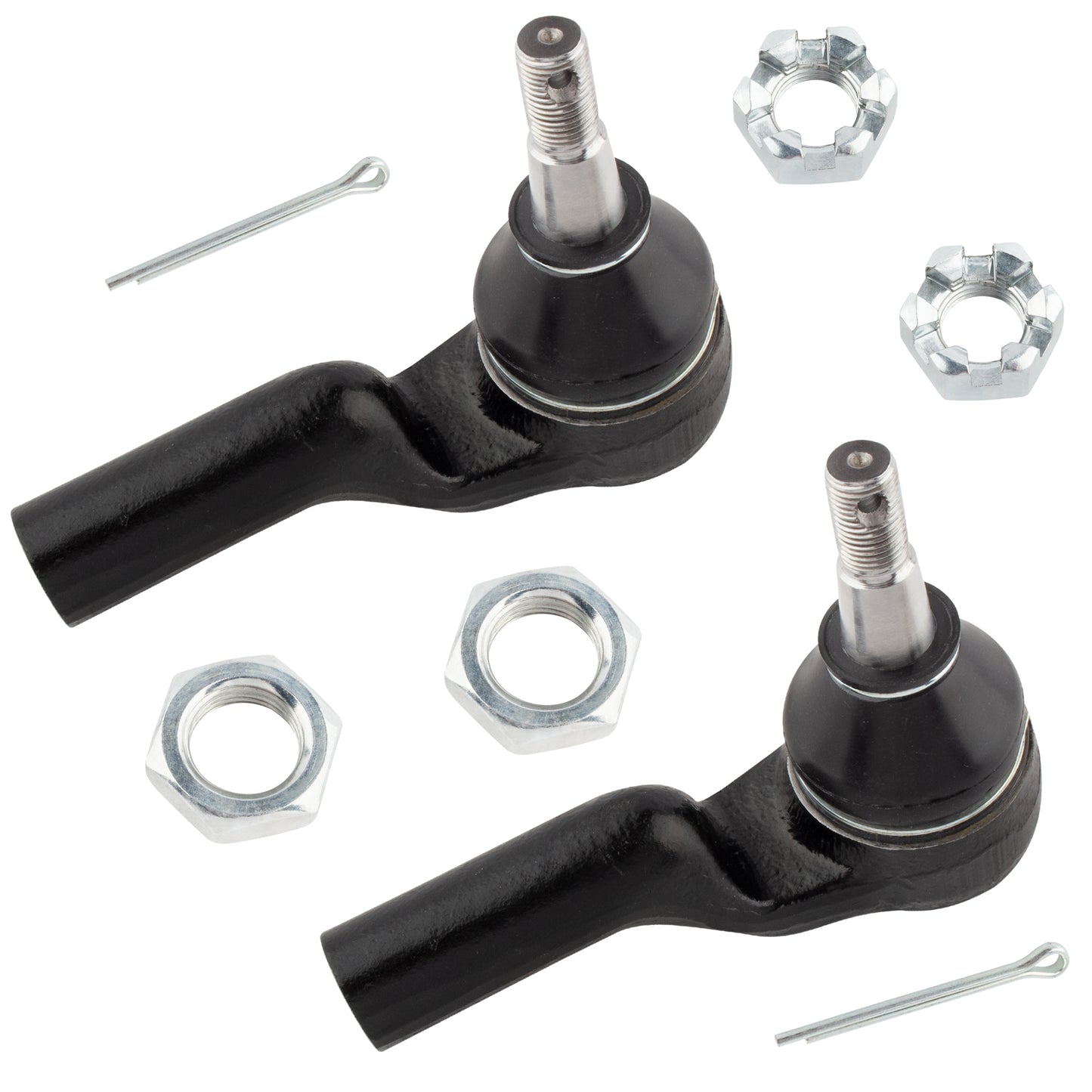 BOXI 2pcs Front Outer Tie Rod Ends Fit for Lincoln Continental 1995 1996 1997 1998 1999 2000 2001