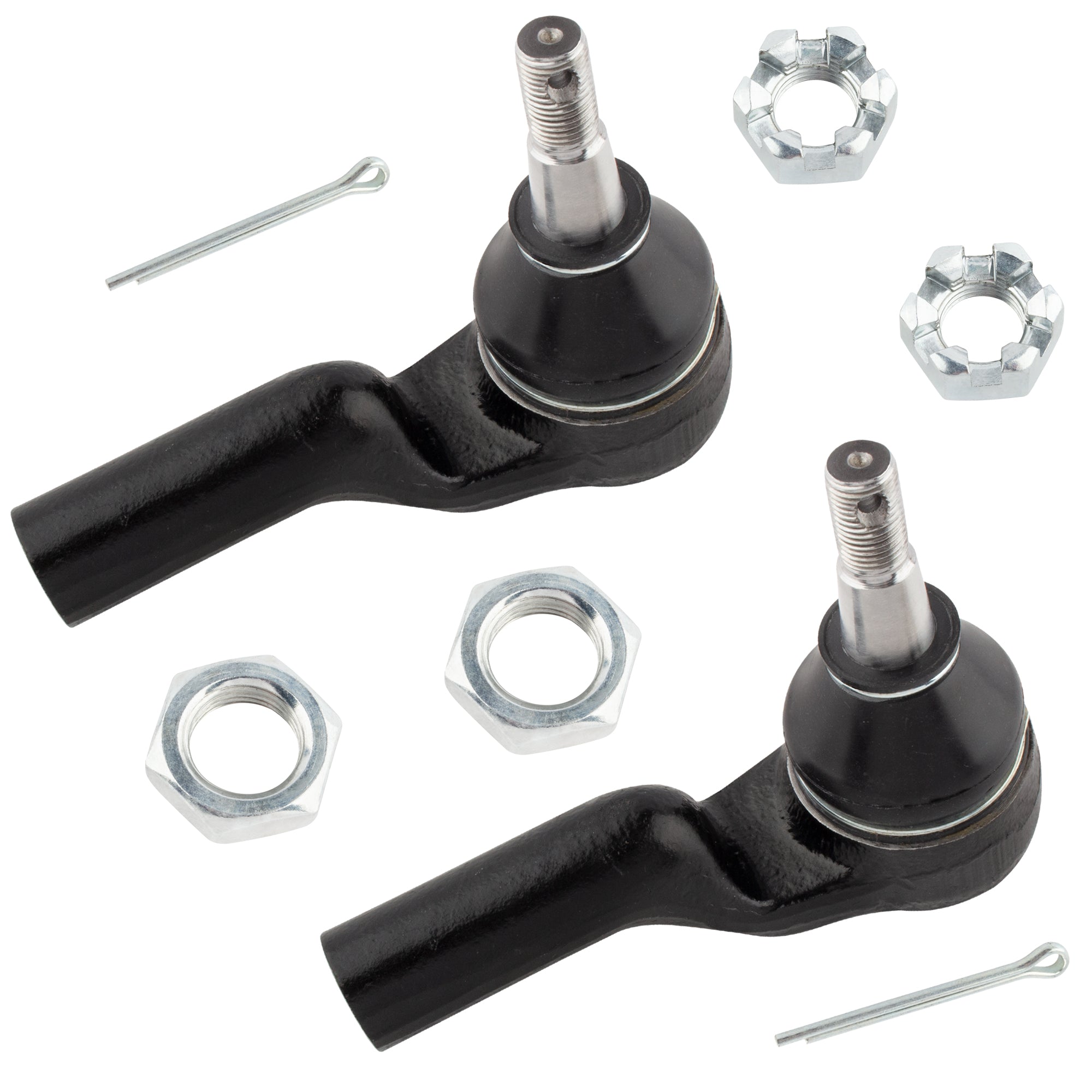 BOXI 2pcs Front Outer Tie Rod Ends Fit for Lincoln Continental 1995 1996 1997 1998 1999 2000 2001