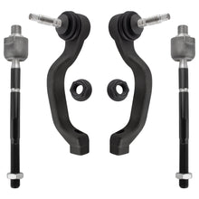 BOXI (Set of 4) Front Inner & Outer Tie Rod Ends Replacement for Ford Thunderbird 2002-2005