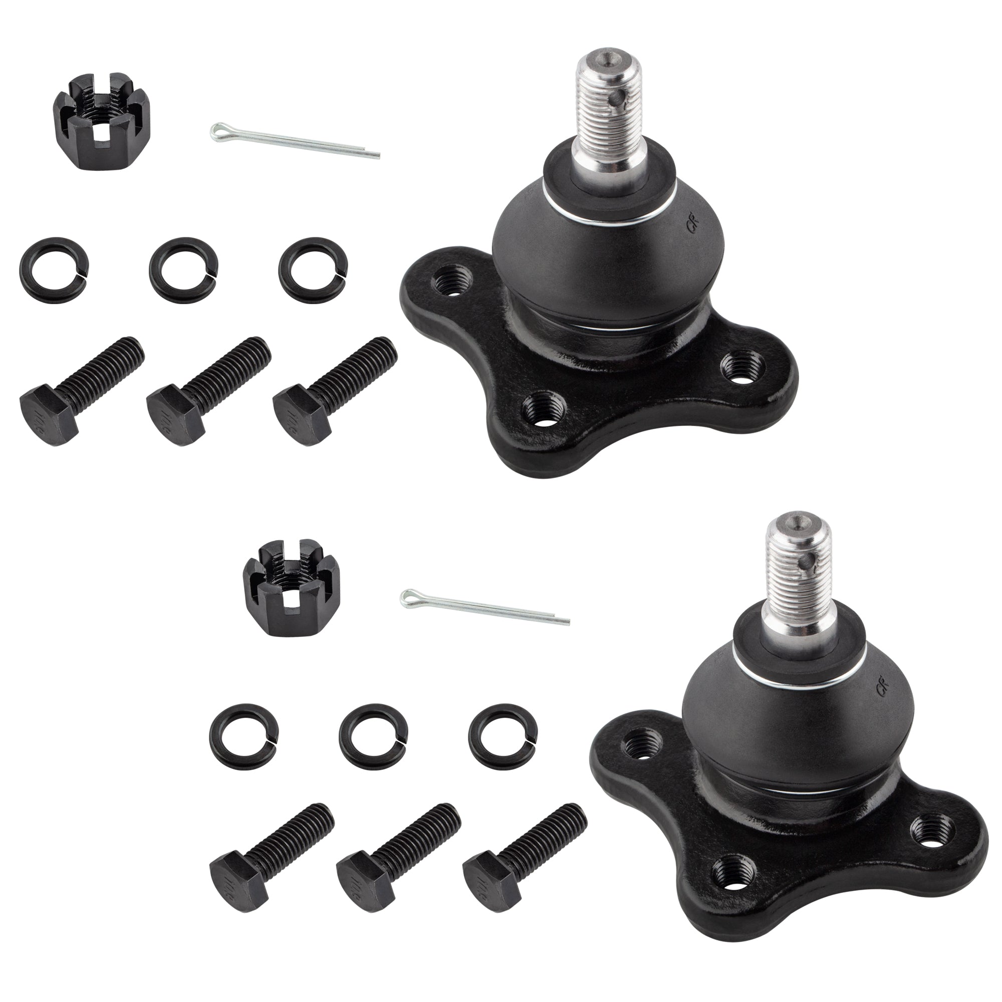 BOXI 2pcs Front Upper Suspension Ball Joints Fit for Mazda B2000 1986 1987