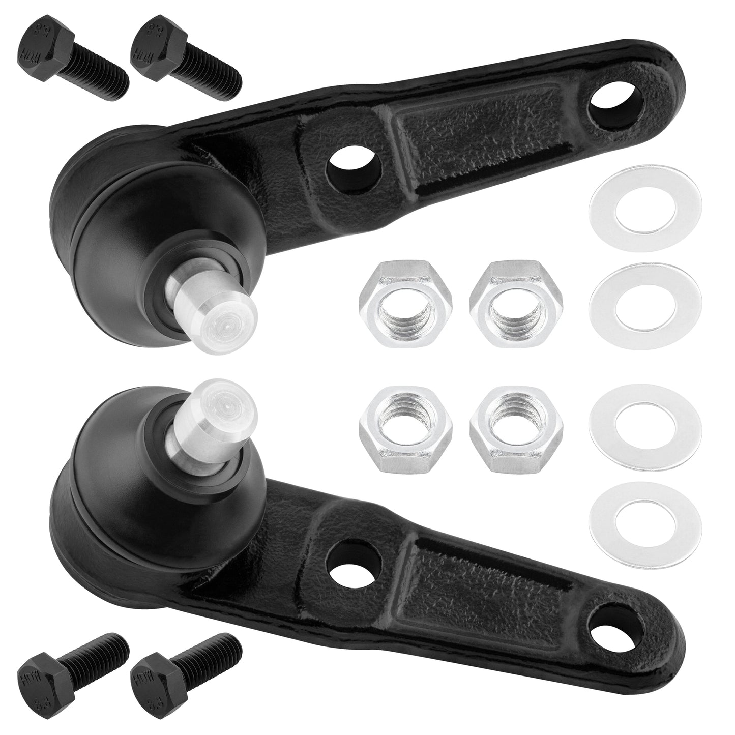BOXI 2pcs Front Lower Ball Joint Set Fit for Mazda 323 1986-1989